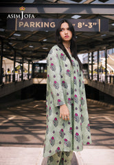Asim Jofa Essential Pret Drop 2 Ajpb-35 Printed Dobby 2 Pcs