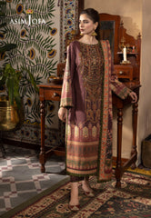 Asim Jofa Rania Spring Summer Ajnr-07 Printed Cambric 3 Pcs