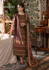 Asim Jofa Rania Spring Summer Ajnr-07 Printed Cambric 3 Pcs
