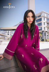 Asim Jofa Essential Pret Drop 2 Ajpb-36 Embroidered Lawn 2 Pcs