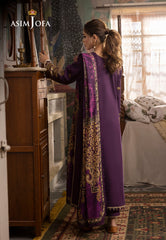 Asim Jofa Rania Spring Summer Ajnr-12 Embroidered Cambric 3 Pcs
