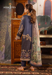 Asim Jofa Rania Spring Summer Ajnr-03 Embroidered Cambric 3 Pcs