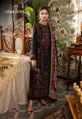 Asim Jofa Rania Spring Summer Ajnr-10 Embroidered Cambric 3 Pcs