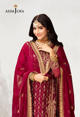 Asim Jofa Chamak Damak Ajcd-05 Embroidered Chiffon 3 Pcs