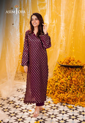 Asim Jofa Floral Pattern Pret Ajfp-05 Zari Jacquard 2Pc
