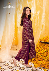 Asim Jofa Floral Pattern Pret Ajfp-05 Zari Jacquard 2Pc