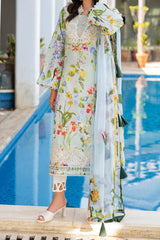 Meraki By Asifa Nabeel Unstitched 3 Piece Digital Printed Lawn Vol-02 Collection'2024-MK-04-Suroor