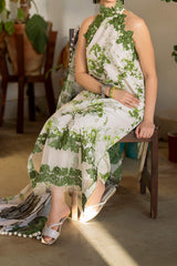 Meraki By Asifa Nabeel Unstitched 3 Piece Digital Printed Lawn Vol-02 Collection'2024-MK-06-Sarsabz