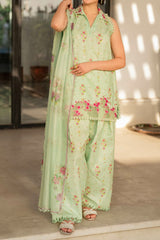 Meraki By Asifa Nabeel Unstitched 3 Piece Digital Printed Lawn Vol-02 Collection'2024-MK-11-Gul-e-Rana