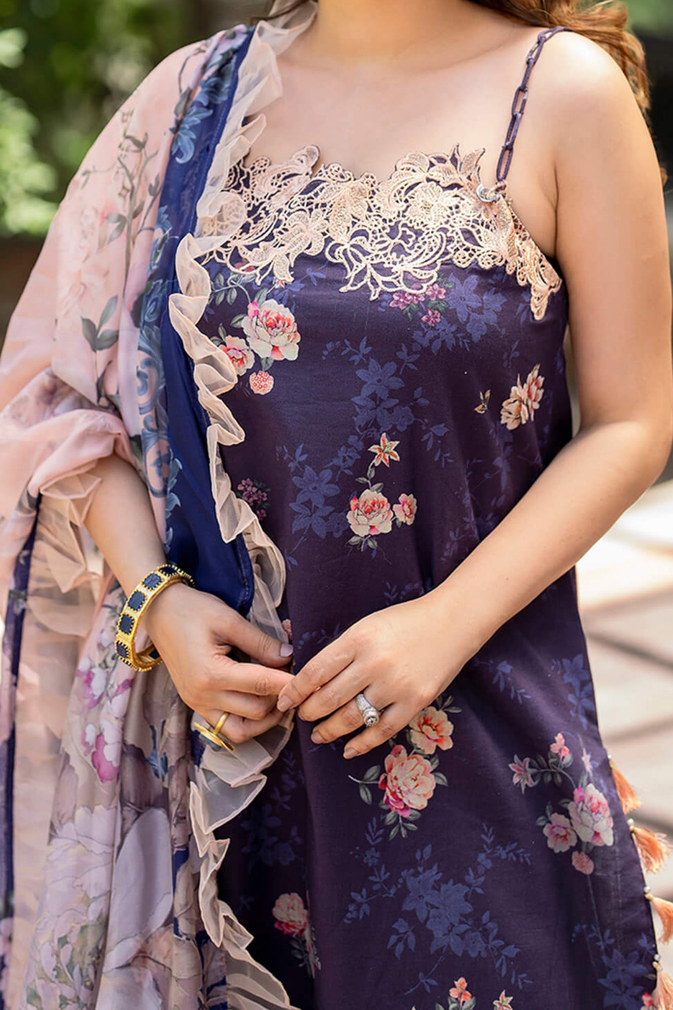 Meraki By Asifa Nabeel Unstitched 3 Piece Digital Printed Lawn Vol-02 Collection'2024-MK-13-Zahra