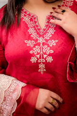 Tng By MD Stitched Bahar Collection-Fabiha | 3 Piece