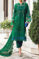 Maria B Unstitched 3 Piece Luxury Emb Lawn Eid 2 Suit-ML-02