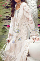 Maria B Unstitched 3 Piece Luxury Emb Lawn Eid 2 Collection'2024-ML-04