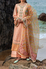 Dil Darya Samundar By MNR Unstitched 3 Piece Festive Emb Lawn Suit-MFL-18-Rani