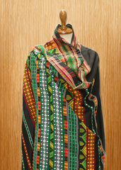 Mominas Colorful Balochi Style Tharri Shawl For Women | Tharri VIP