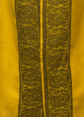 Mominas Kashmiri Heera Shawl - Mustard