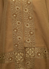 Mominas Kashmiri Heera Stole or Muffler - Camel Brown