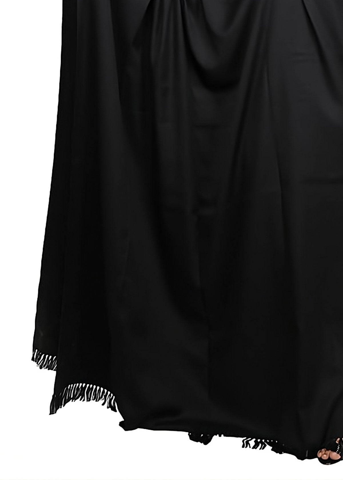 Mominas Mominas Black Plain Shawl - Full Size