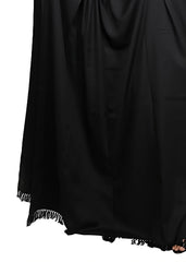 Mominas Mominas Black Plain Shawl - Full Size