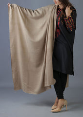 Mominas Mominas Plain Shawl - Honey Brown