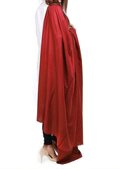 Mominas Mominas Plain Shawl or Stoler - Maroon