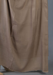 Mominas Plain Pashmina Shawl - Khaki