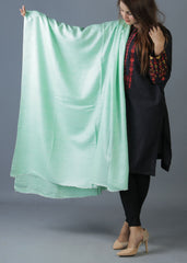 Mominas Pure Wool Shawl - English Green