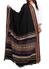 Mominas Timeless Mehrabi Tharri: Blue with Black Base