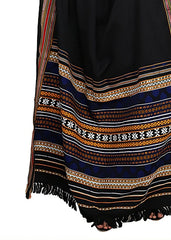 Mominas Timeless Mehrabi Tharri: Blue with Black Base