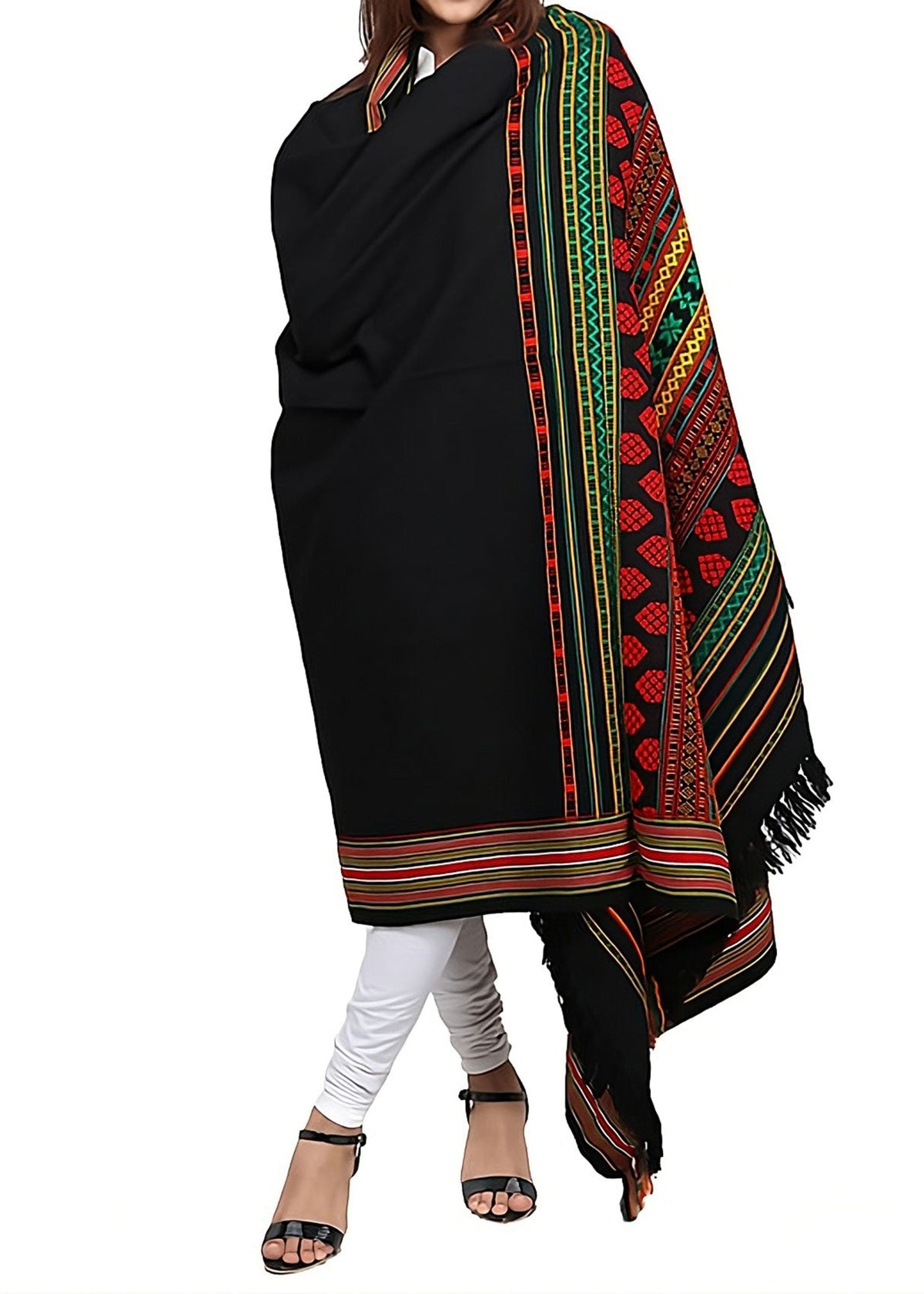 Mominas Timeless Mehrabi Tharri: Red, Green