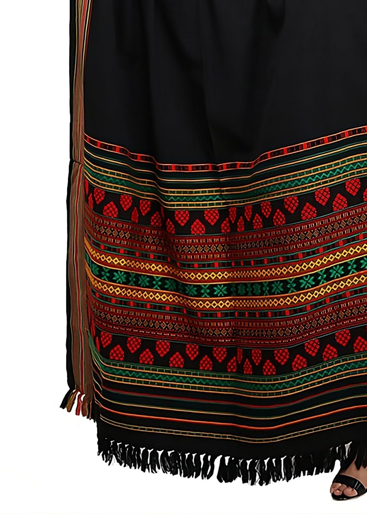 Mominas Timeless Mehrabi Tharri: Red, Green