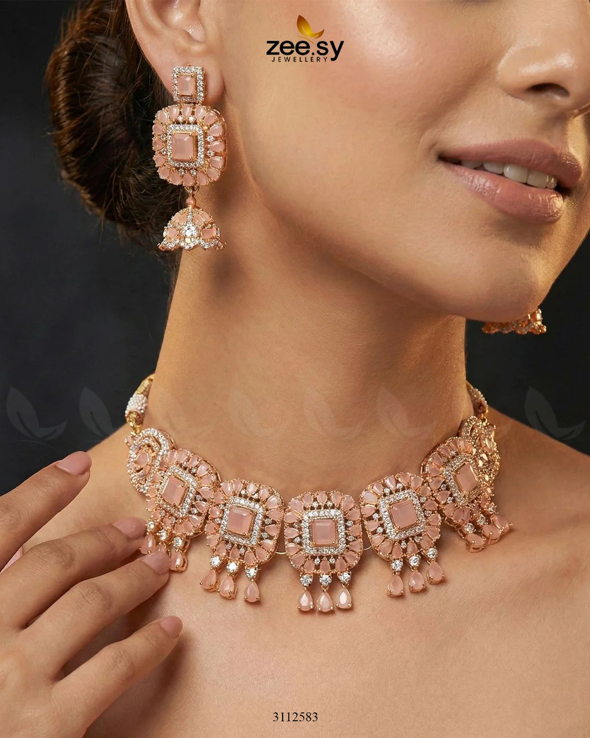 Kiran Necklace Set - Zeesy Jewellery