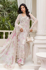 Maria B Unstitched 3 Piece Luxury Chiffon Suit-MPC-25-101