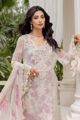 Maria B Unstitched 3 Piece Luxury Chiffon Suit-MPC-25-101
