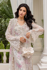 Maria B Unstitched 3 Piece Luxury Chiffon Suit-MPC-25-101