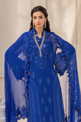 Maria B Unstitched 3 Piece Luxury Chiffon Suit-MPC-25-103