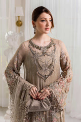 Maria B Unstitched 3 Piece Luxury Chiffon Suit-MPC-25-107