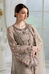 Maria B Unstitched 3 Piece Luxury Chiffon Suit-MPC-25-107