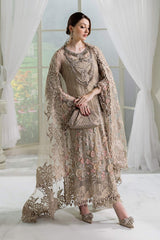 Maria B Unstitched 3 Piece Luxury Chiffon Suit-MPC-25-107
