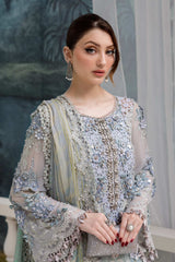 Maria B Unstitched 3 Piece Luxury Chiffon Suit-MPC-25-108