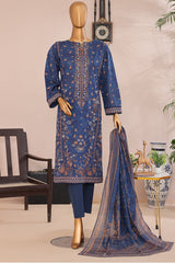 Magic By HZ Unstitched 3 Piece Airjet Digital Printed Lawn Vol-02 Suit-MPC-572