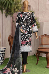 Magic By HZ Unstitched 3 Piece Airjet Digital Printed Lawn Suit-MPC-575