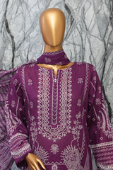 Magic By HZ Unstitched 3 Piece Airjet Digital Printed Lawn Vol-02 Suit-MPC-576