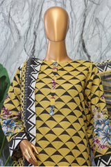 Magic By HZ Unstitched 3 Piece Airjet Digital Printed Lawn Vol-02 Suit-MPC-577