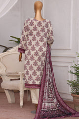 Magic By HZ Unstitched 3 Piece Airjet Digital Printed Lawn Suit-MPC-578