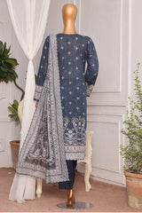 Magic By HZ Unstitched 3 Piece Airjet Digital Printed Lawn Vol-02 Suit-MPC-583