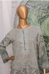Magic By HZ Unstitched 3 Piece Airjet Digital Printed Lawn Suit-MPC-588