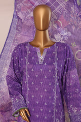 Magic By HZ Unstitched 3 Piece Airjet Digital Printed Lawn Vol-02 Suit-MPC-590