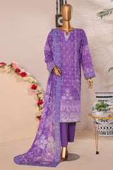 Magic By HZ Unstitched 3 Piece Airjet Digital Printed Lawn Vol-02 Suit-MPC-590