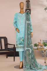 Magic By HZ Unstitched 3 Piece Airjet Digital Printed Lawn Vol-02 Suit-MPC-594